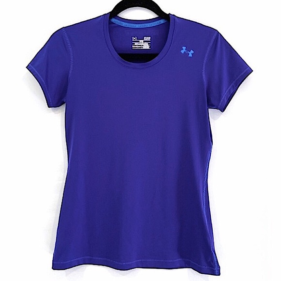 🆕🔥UNDER ARMOUR FITTED SUPER CUTE&SOFT/HEATGEAR SHORT SLEEVE SHIRT&❤️THIS COLOR - Picture 1 of 6